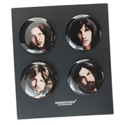 Undercover Set of badges photos of Pink Floyd members 225851